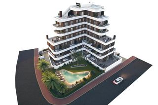 Pis a Guardamar del segura. Apartamento de 3 dormitorios y 2 baños con piscina y garaje, a 1