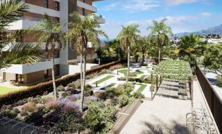 Àtic  Villajoyosa. Ático de 3 dormitorios y 2 baños con piscina y jardín en la vill