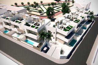 Àtic a Pilar de la horadada. Ático de 3 dormitorios y 2 baños con piscina y jardín en pilar d