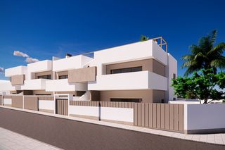 Pis a Pilar de la horadada. Apartamento de 3 dormitorios y 2 baños con piscina y jardín en p