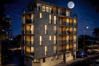 Pis a Playa del cura. Apartamento de 1 dormitorio y 1 baño con piscina y terraza en to