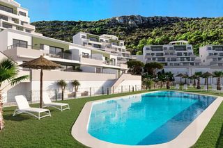 Etagenwohnung  Playa de gandia. Apartamento de 1 dormitorio y 1 baño con piscina y jardín en gan