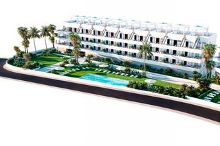 Penthouse in Golf bahía. Ático de 2 dormitorios y 2 baños con piscina y jardín en finestr