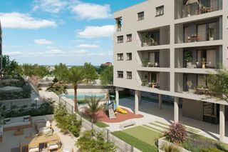 Pis a San agustín. Apartamento de 2 dormitorios y 2 baños con piscina y jardín en a
