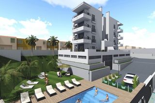 Pis a Villamartin. Apartamento de 2 dormitorios y 2 baños con piscina y jardín en v