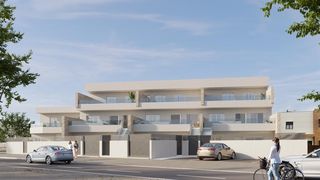 Pis a Pilar de la horadada. Bungalow de 3 dormitorios y 2 baños con piscina y jardín en pila