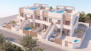 Pis a Pilar de la horadada. Apartamento de 2 dormitorios y 2 baños con piscina y terraza en