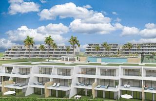 Appartement à Balcón de Finestrat-Terra Marina. Costa blanca eiendom presenta este complejo residencial de obra