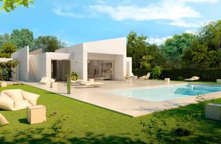 Xalet a Baños y Mendigo. Estas modernas villas independientes en parcelas generosas tiene