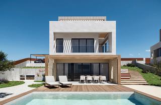 Xalet a Balcón de Finestrat-Terra Marina. Costa blanca eiendom presenta este exclusivo proyecto de 9 villa