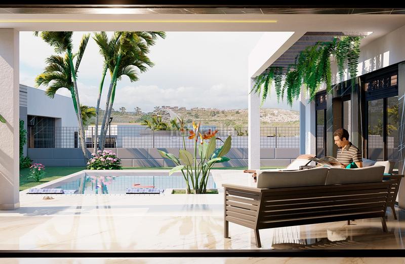 Foto fadf767f-a5fd-45d7-b998-9c19d140203c. Chalet costa blanca eiendom presenta este fantãstico proyecto residencial compuesto por 40 villas independientes de alta calidad, situada en Algorfa