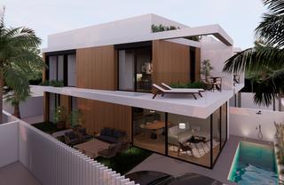 Xalet a Torre de la Horadada. Costa blanca eiendom presenta esta exclusiva promociãn de obra n