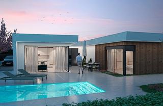 Chalet à Baños y Mendigo. Costa blanca eiendom presenta un exclusivo proyecto de villas si