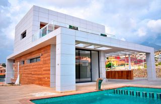 Chalet à Balcón de Finestrat-Terra Marina. Esta nueva promoción de villas modernas de obra nueva forma part