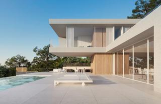 Xalet a La Viña-Montemar-San Jaime. Villa de lujo en benissa con vistas al marnbspy al peããn de ifac