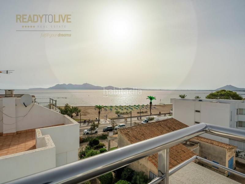 Foto 140e3dac-b6cc-43f2-905b-0f9082d4d22a. Ático atico duplex con licencia turistica primera linea puerto pollensa en Pollença