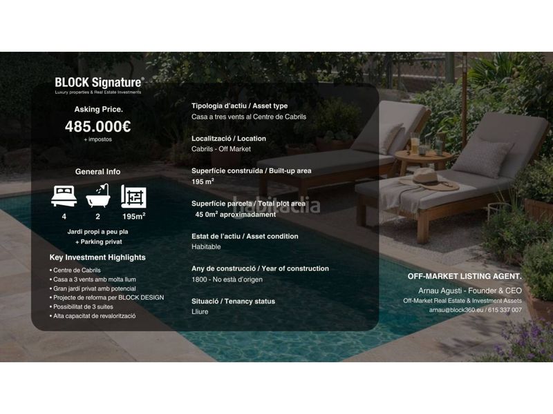 Foto 1a2ae1df-0f48-4727-82d6-92879dc6eb9f. Casa amb calefacció aparcament a Cabrils