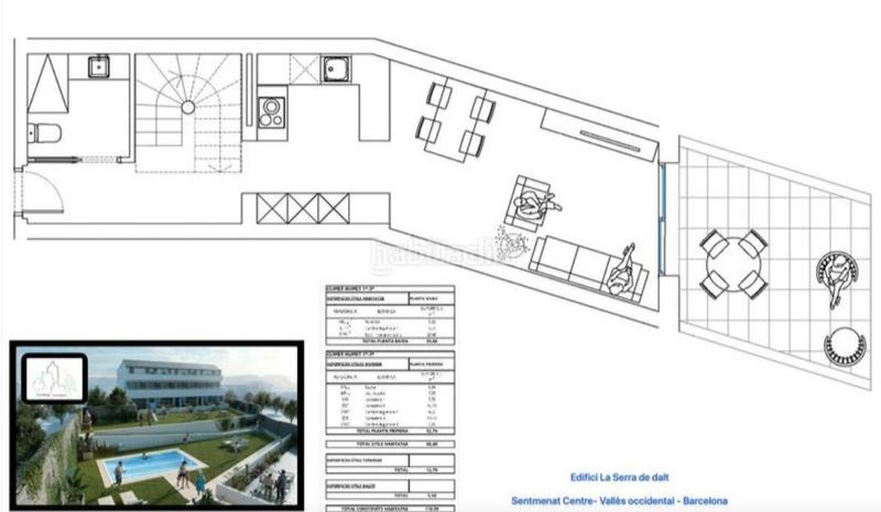 Foto b74e854b-1da0-4bb6-b106-80ff9e2d76de. Pis amb calefacció piscina a Sentmenat