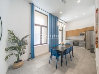 Piso en Embajadores-Lavapiés. Piso de un dormitorio con amplio salon, comedor, y dos baños.