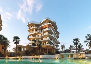 Rez-de-chaussée à Platja de Torres. Apartamento en residencial a 50m de la playa