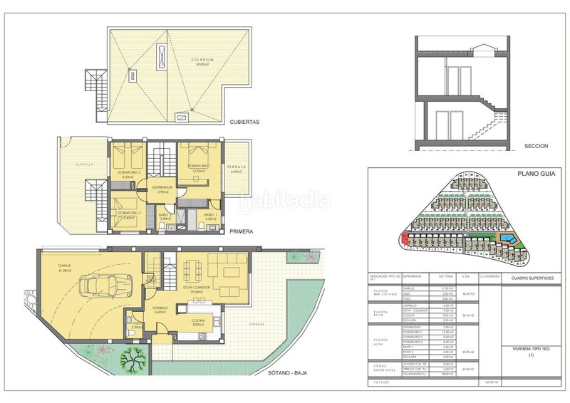 Foto 115ab174-e39d-40f0-84c1-a56389745f2a. Doppelhaus mit parking pool in Monforte del Cid