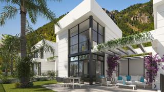 Chalet en Polop. Chalets independientes a estrenar con vistas al mar en polop pro