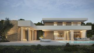 Chalet à Benimeit-Tabaira. Villa de lujo de nueva construcción en moraira  a sólo 3 km del