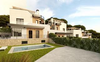 Casa aparellada a Polop. Pareados de obra nueva en polop