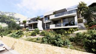 Casa aparellada a Altea la Vella. Villas de lujo renovadas con vistas panorámicas en la sierra de