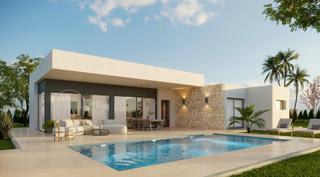 Xalet a Pedanías Oeste. Villas de obra nueva situadas en término de aspe.