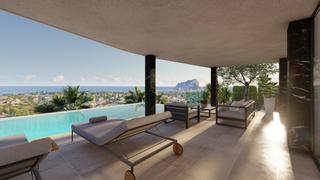 Xalet a Gran Sol. Villa de lujo con vistas a mar en pueblo costero