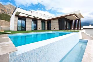 Chalet en Polop. Villas de obra nueva en polop