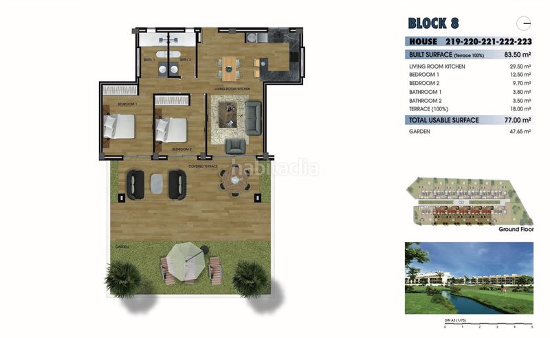 Foto ccbbad89-6b69-42e3-9d4d-1ba13b465509. Planta baja nuevo complejo residencial cerca de la serena golf, los alcazares en Alcázares (Los)