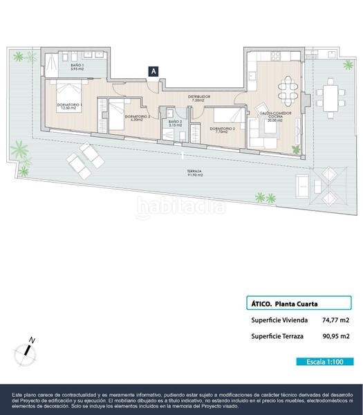 Foto 4f90732d-417b-4758-8f1e-9f35f5377d24. Dachwohnung mit pool in Las Piscinas Naturales Torrevieja