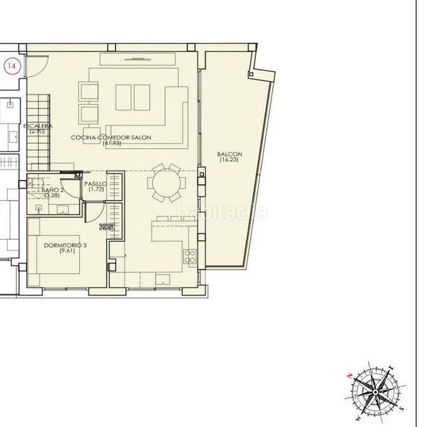 Foto 28f42d62-de2e-4e9c-b2dd-d8d307976653. Ático residencial de obra nueva en Las Piscinas Naturales Torrevieja