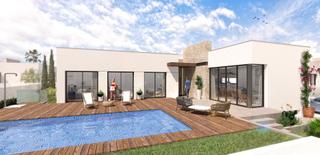Chalet in Mar Menor golf. Villas de nueva construcción en santa rosalia lake and life reso