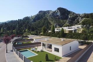 Chalet à Penàguila. Villas de nueva construcción en penáguila tranquilidad y natural
