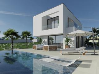Chalet en Rojales. Villa de nueva construcción en rojales diseño moderno y ubicació