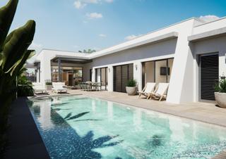 Chalet in San Javier. Villa de obra nueva en una planta