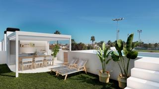 Casa a Lo Pagán. Bungalows de nueva construcción con piscina privada en san pedro