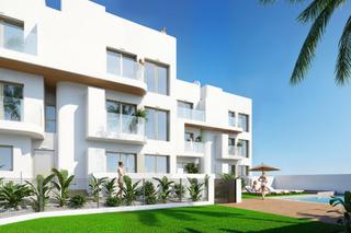 Rez-de-chaussée à Las Lomas de Rame-Bahía Bella. Complejo residencial de nueva construcción en los alcázares, en