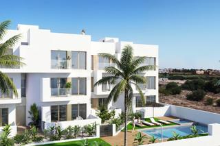 Rez-de-chaussée à Las Lomas de Rame-Bahía Bella. Complejo residencial de nueva construcción en los alcázares, en