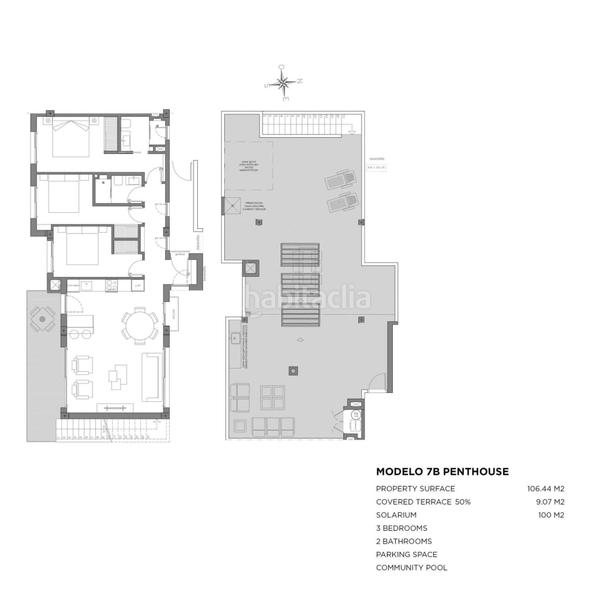 Foto e92c603b-9e0c-4ad3-86b4-ecf9629ffe9b. Àtic amb aparcament piscina a Centro Alcázares (Los)