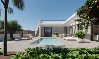 Chalet en Hacienda del Álamo Golf. Villas de obra nueva en hacienda del álamo golf resort, murcia