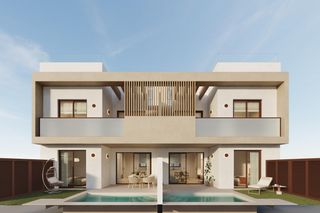 Casa a Lo Pagán. Bungalows de nueva construcción exclusivos con piscina privada e