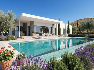 Chalet en Pinoso. Villas de nueva construcción a medida en pinoso alicante amplias
