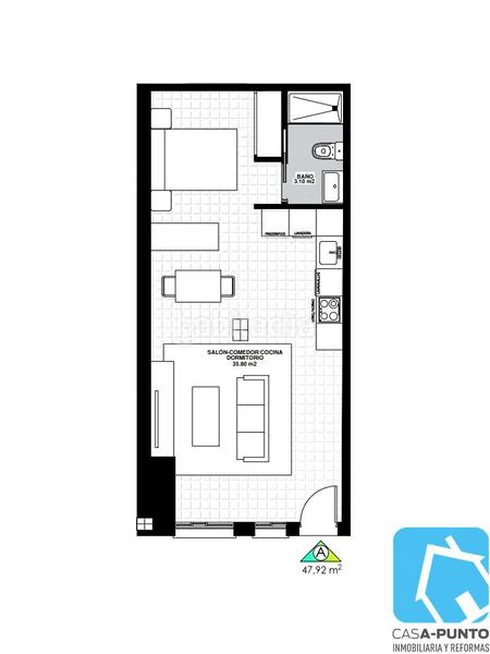 Foto f7b23c27-7945-4659-b73f-5f4992fbc741. Planta baja obra nueva en Lucero estudio inversión en Madrid