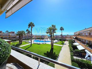 Affitto Appartamento in Les Salines-Pla de Sant Pere. Alquiler temporalvacacional piso con terraza vistas al mar, zona