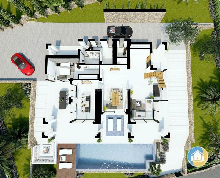 Foto 0002ac8d-3691-43e5-8bfe-06da4a21bc90. Xalet amb aparcament piscina a La Fustera Benissa