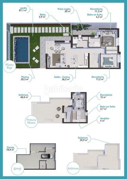 Foto 1bb05a35-a8f3-4938-a7d6-a38f1f1e4ebe. Casa adosada adosados en los alcazares en Las Lomas de Rame-Bahía Bella Alcázares (Los)